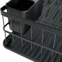 Ver imagem 2 de Escorredor de Louça 9 Pratos Preto Fosco Mor 004248