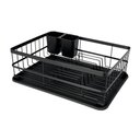 Ver imagem 1 de Escorredor de Louça 9 Pratos Preto Fosco Mor 004248