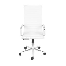 Cadeira Escritório Presidente Esteirinha Rodízio Relax Corino 3301 - 3