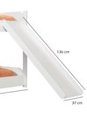 Ver imagem 6 de Beliche Flora Infantil com Escorregador e 2 Colchões Infantil 1,50 Cor Branco com Nature