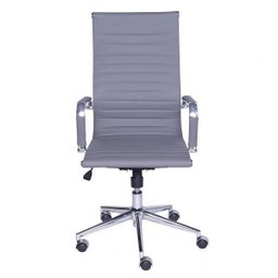 Cadeira Escritório Presidente Esteirinha Rodízio Relax Corino 3301 - 3