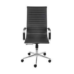 Cadeira Escritório Presidente Esteirinha Rodízio Relax Corino 3301 - 3