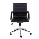 Ver imagem 3 de Cadeira Office Esteirinha Baixa Preto