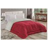 Edredom Marcel Sherpa Alaska King Vermelho - 2