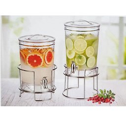 Suqueira de Acrílico 3,7L Sucos Limonada Festas Decoração - 5
