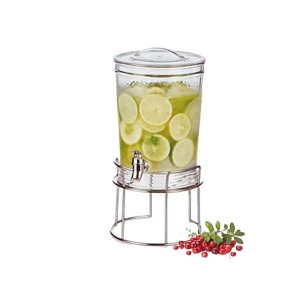 Suqueira de Acrílico 3,7L Sucos Limonada Festas Decoração