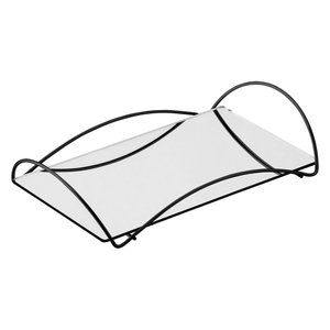 Bandeja Multiuso Hara Bia 16,5 x 26,5 cm:Preta