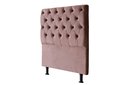 Ver imagem 1 de Cabeceira de Cama Box Solteiro 88 Cm Versalite Suede Veludo Nude Rosê