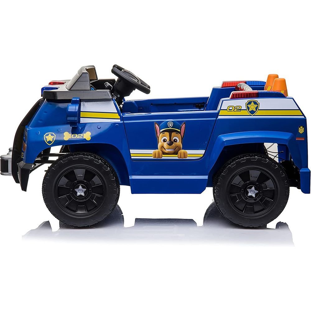 Carro Elétrico Infantil Polícia Bang Toys Patrulha Canina 12v Azul ...