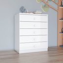 Ver imagem 1 de Cômoda Quarto Infantil 75cm 5 Gavetas Teddy H02 - D'Rossi