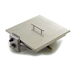 Lareira a Gás para Área Externa Fire Pit Queimador Quadrado - K3 Imports Fire Pit Quadrado 13'' - 4
