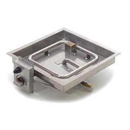 Lareira a Gás para Área Externa Fire Pit Queimador Quadrado - K3 Imports Fire Pit Quadrado 13'' - 3