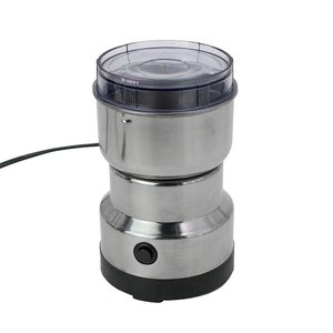 Moedor Triturador de Cafe Sementes Eletrico Aço Inox Mini 150w 110v