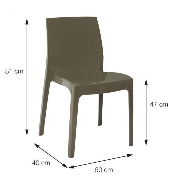 Cadeira Polipropileno Ice Or Design - 4