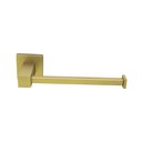 Ver imagem 3 de Papeleira Suporte Porta Rolo Papel Higiênico Gold Fosco Dourado Metal Luxo