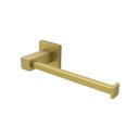 Ver imagem 2 de Papeleira Suporte Porta Rolo Papel Higiênico Gold Fosco Dourado Metal Luxo