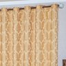 Cortina para Sala Clássica Dourada 6,00m x 2,70m - Ideal para Varão Simples de 4 Metros - 3