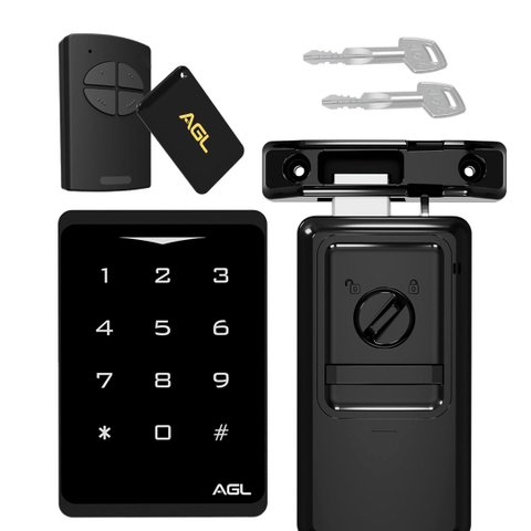 Fechadura Smart X3 sem Fio Abertura Controle Tag e Tetra Agl