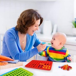 Bandeja de Silicone Walfos, Molde de Urso em Forma de Goma Urso para Doces e Gelatina, Colorido - 4