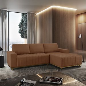 Sofá Boreal de 230cm B25 Chaise Lado Direito Meu Sofá Online