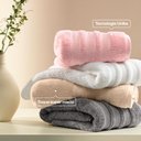 Ver imagem 3 de Toalha de Rosto Karsten Fio Penteado Suprema Branco