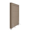 Ver imagem 3 de Cabeceira Cama Box Casal Queen 160cm Paolla P02 Sintético Bege - Mpozenato