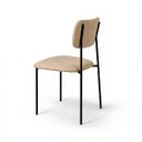 Ver imagem 3 de Cadeira de Jantar Metal Forte Resistente Confortável Ergonômica Estofada Aline