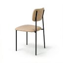 Ver imagem 4 de Cadeira de Jantar Metal Forte Resistente Confortável Ergonômica Estofada Aline