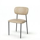 Ver imagem 2 de Cadeira de Jantar Metal Forte Resistente Confortável Ergonômica Estofada Aline