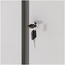 Ver imagem 7 de Armário Aço Escritório Fechadura 4 Prateleiras Ea301 Azul