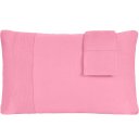 Ver imagem 6 de Jogo de Cama Queen Malha 3 Pçs Bella Cama 100% Algodão 158x198x35cm Coral
