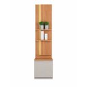 Ver imagem 1 de Modulo Lateral com Led 1 Porta Prateleira Esquerda Direita
