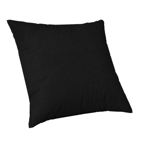 Capa Almofada Decorativa 50x50cm Sofá Quarto Glamour Preto