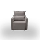 Ver imagem 1 de Poltrona Retrátil Cama Confortável de Linho Luiza