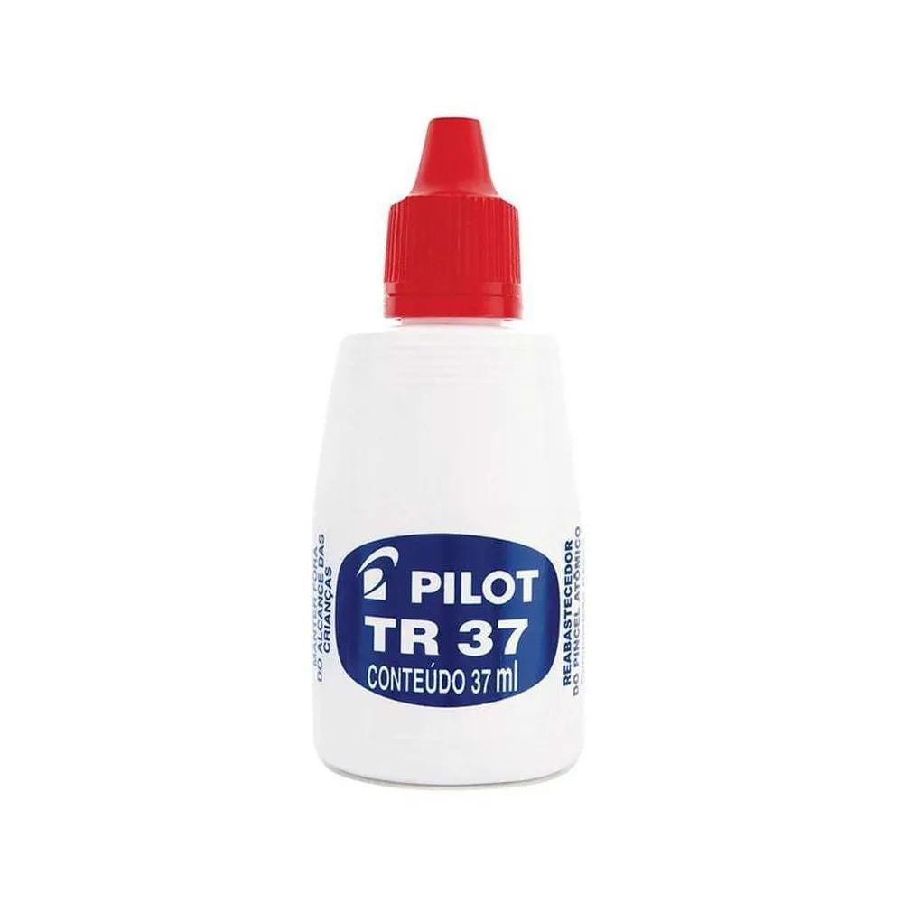 Tinta para Pincel Atômico 37ml Vermelho Tr37 - Pilot - 2