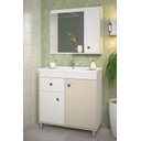 Ver imagem 1 de Conjunto de Banheiro Berton Gales 0,80cm Br/nude