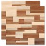 Piso Cerâmico Acetinado Borda Bold Taboeiro Marrom 50X50Cm - 6