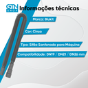 Ver imagem 2 de Sifao Sanfonado para Saida Maquina de Lavar Louca e Roupa Dn19 21 26mm Blukit