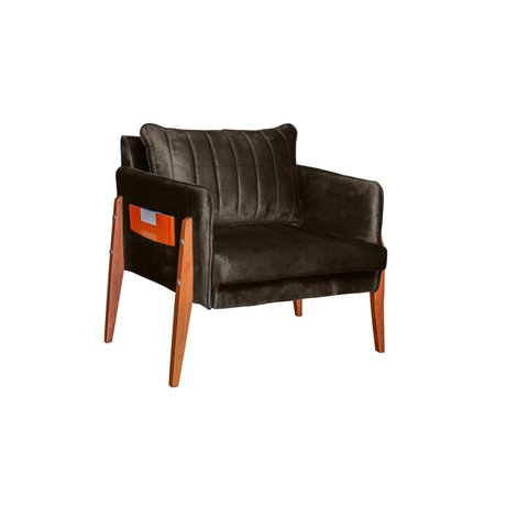 POLTRONA DECORATIVA MILÃO LUXO DORA BELA - 0123
