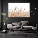 Ver imagem 2 de Quadro Decorativo Capim Rabo de Raposa Com Moldura e Sem Vidro 100X160