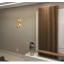 Ver mais imagens de Arandela Moderna Jabuticaba Dourada 2 Globos Bola de Vidro Arevo Iluminação FUMÊ