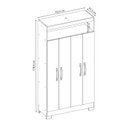 Ver imagem 6 de Armário Multiuso Nt 4040 - Preto - Notável