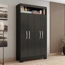 Ver imagem 2 de Armário Multiuso Nt 4040 - Preto - Notável