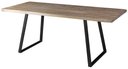 Ver imagem 1 de Mesa Jantar Boston Retangular Edge Driftwood Base Grafite 220cm - 54646