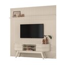 Ver imagem 2 de Kit New Amalfi Painel e Aparador Rack Calacata/off-white
