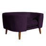 Cama Pet Caminha Cachorro Grande Veludo Casinha Luxo Colchão:veludo Roxo - 1