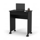 Ver imagem 2 de Mesa Escrivaninha Compacto Not 0,70 para Quarto e Office com Gaveta Preto