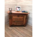 Ver imagem 1 de Aparador Baú Madeira de Demolição com Ladrilho