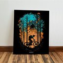 Ver imagem 6 de Kit 3 Quadro Decorativo Mountain Bike Ciclismo Bicicleta 28x20cm