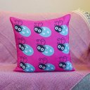 Ver imagem 4 de Kit com 3 Capas para Almofadas Decorativas Infantil Joaninhas
